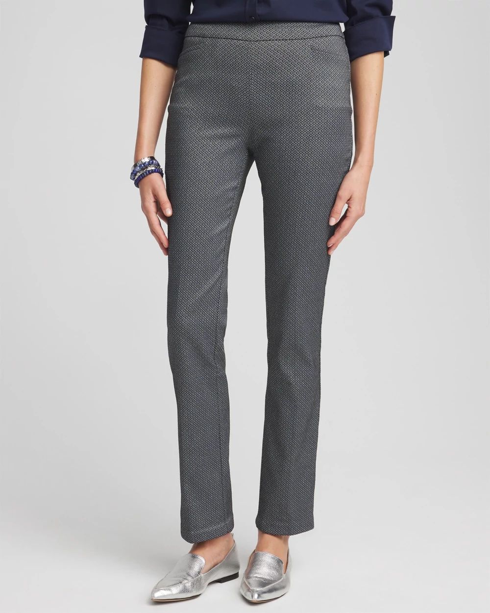 Claudette Pants Shiny Cord Stone